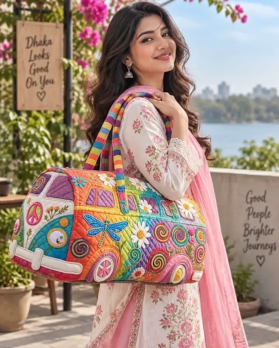 3D Retro Camper Bag-(3D-3)