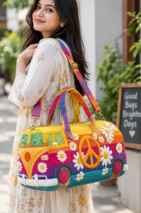 3D Retro Camper Bag-(3D-1)