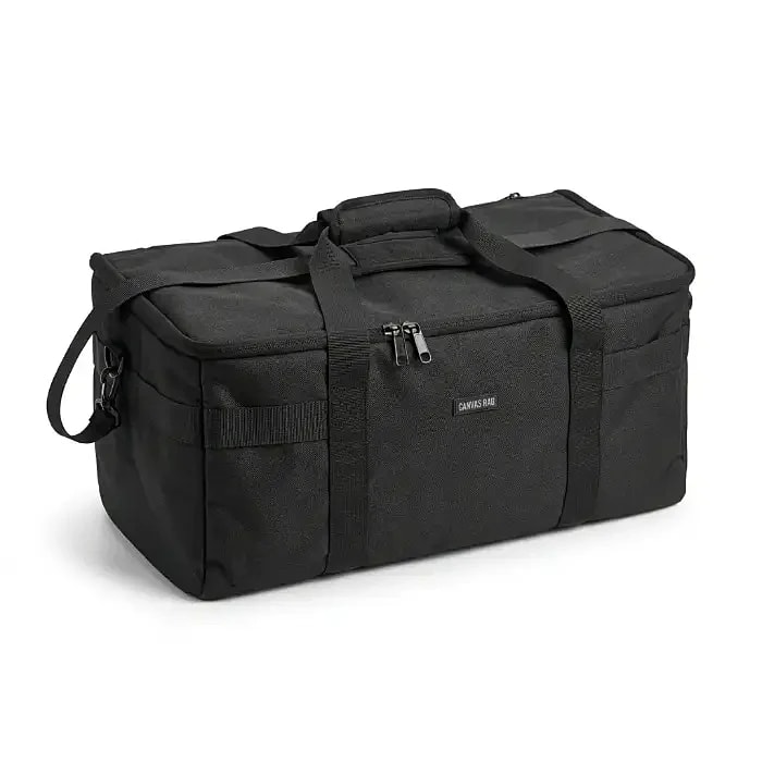 Canvas Travel Bag - Black