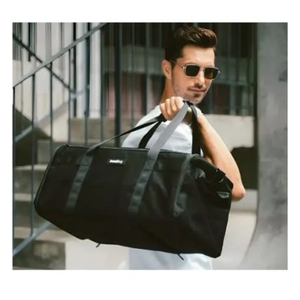 Canvas Travel Bag- Black
