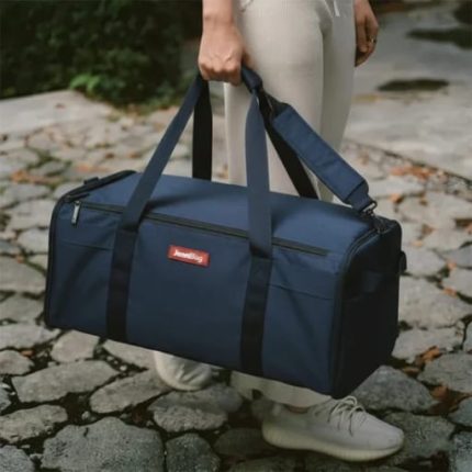 Canvas Travel Bag- Dark Navy Blue